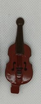 Miniature tin toy violin bass cello : Hand painted. 2-1/2&quot; long - $22.00