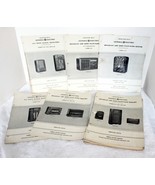 Lot of 13 GE Radio Schematic Service Data ~ A-53, E-51, E-126, E-61, E-6... - $68.26 CAD