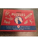 Vintage 1950s Zenith Magic Puzzles Box Set With Instructions - €25,51 EUR