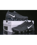 Nike Air VaporMax Flyknit 2 Pure Black Air Cushion Men&#39;s Shoes （FREE SHI... - $212.87 CAD