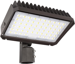 150W LED Parking Lot Light with Dusk to Dawn Photocell, Flood Lights W - £146.00 GBP