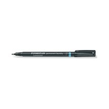 Staedtler Lumocolor Permanent Laundry 319 LM Marker Fine 0.6mm Line - Black  - £6.17 GBP