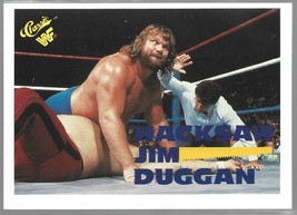 1989 WWF Classic Hacksaw Jim Duggan #65 - £1.55 GBP