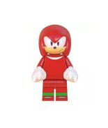 Knuckles Minifigure - Sonic The Hedgehog Video Games Custom Collection M... - £5.55 GBP