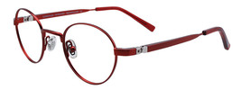 EASYCLIP EC434 Eyeglasses Eye Glasses 030 Satin Authentic New 40mm Unisex - $107.98