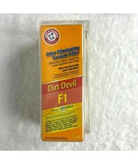Arm & Hammer Dirt Devil F1 Odor Eliminating Vacuum Filter 62647 New Sealed - £12.63 GBP
