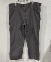 Carhartt Dungaree Carpenter Pants B159-CHR Dungaree Canvas Gray 44x30 - $44.42