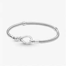 925 Silver Pandora Infinite Knot Bracelets,Delicate Bracelets,Gifts For Her - £16.77 GBP