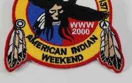 Vintage 2000 Colonneh 137 Yellow Indian Weekend WWW OA Boy Scouts BSA Camp Patch - £9.17 GBP