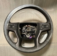 OEM factory original black synthesis steering wheel for some 2019+ Chevy - $164.99