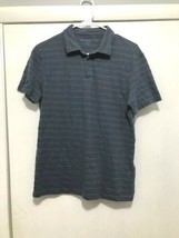 John Varvatos Star USA Men&#39;s Basic Polo Shirt Size Small Cotton Blue - £10.36 GBP
