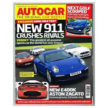 Autocar Magazine 8 February 2012 mbox1134 New 911 Crushes Rivals - £3.97 GBP