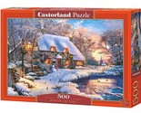 500 Piece Jigsaw Puzzle, Winter Cottage, Charming Nook, Countryside, Winter - $33.74