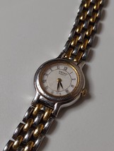 Old Beat Up Seiko Quartz Two Tone Watch 7 Inches Long - $55.00