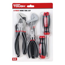 Hyper Tough, 10.50&quot; x 7.50&quot; x 1.25&quot; Easy Care Tool Set, 6 Piece - £20.22 GBP