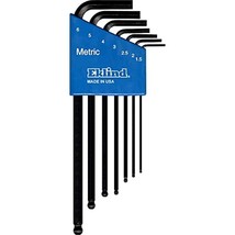 Eklind Ball-Hex-L Key Allen Wrench - 7Pc Set Metric Mm Sizes 1.5-6 Long - $42.99