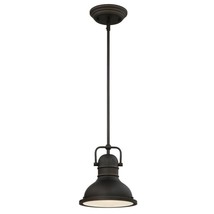 Westinghouse 63082A Boswell One-Light LED Indoor Mini Pendant, Oil Rubbed Bro... - £55.97 GBP