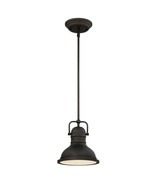 Westinghouse 63082A Boswell One-Light LED Indoor Mini Pendant, Oil Rubbe... - $72.61