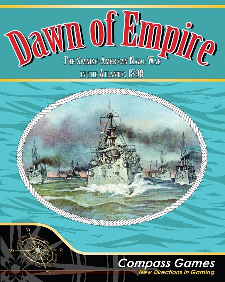 Compass Games  Dawn of Empire - The Spanish-American Naval War 1898 shri... - $65.00
