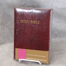 Holy Bible Study Edition National KJV Imperialyte Text R6010RL NEW SEALED - $45.07