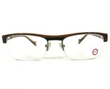 Etnia Barcelona BRISTOL COL.GYOG Brille Rahmen Brown Grau Orange 54-18-140 - $139.88