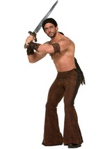 Forum Novelties Adult Medieval Fantasy Warrior Costume Pants, One Size - £77.04 GBP