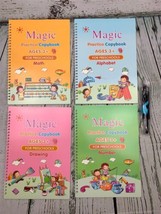 Reusable Magic Ink Handwriting Practice for Kids Grooved Handwriting Book - £14.85 GBP