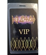 DEF LEPPARD - ROSEMONT, ILLINOIS ORIGINAL 1999 TOUR LAMINATE BACKSTAGE PASS - $676.49 MXN