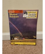 Easy Play Speed Music #49: Musical Rainbow (for Organ, Piano, Guitar) - $163.59 MXN