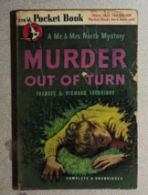 MURDER OUT OF TURN by Frances &amp; Richard Lockridge (1947) Pocket Books - £9.33 GBP