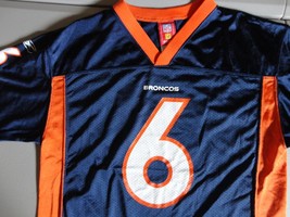 #6 Jay Cutler Denver Broncos Blue NFL Football Youth XL (18-20) Jersey Excellent - £23.61 GBP