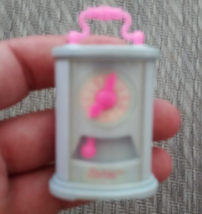 Vintage Barbie Wind Up Mantle Clock 1988 By Mattel Very Rare Toy - $24.99