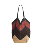 ZARA BNWT 2025. MULTICOLOURED BRAIDED TOP MAXI SHOPPER CINDY. 6020/510/202 - $109.66
