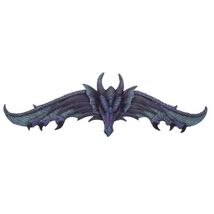 Dragon Large Wall Plaque Home Decoration New 35 inch Door Topper - $98.98