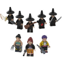 8Pcs Wizard Saja Boys vs KPop Demon Hunters Minifigure Rumi Zoey Mira Mi... - $25.89