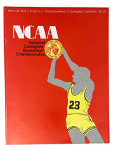 NCAA Nacional Colegial Baloncesto Campeonato Marzo 23,1972 Revista - £76.99 GBP