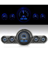 Dakota Digital Analog Dash Gauges Carbon Blue for 59-60 Impala VHX-59C-I... - $925.00