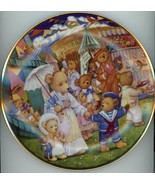 Teddy Bear Plates 11 Plates 6 By Carol Lawson 5 By Sarah Bengry all Pict... - $459.15 MXN