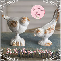 Set of Cast Iron Birds {2 pcs.) - £23.97 GBP