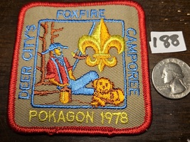 Group of 8 Camporee Vintage 1970s BSA Boy Scout Patches - £35.84 GBP