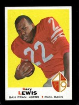 1969 Topps #226 Gary Lewis Ex 49ERS Nicely Centered *XR25894 - £3.13 GBP