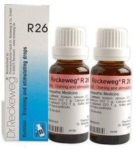 Dr.Reckeweg Germany R26 Draining and Stimulating Drops Pack of 3 - £14.24 GBP+
