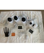Set for home office security 2 video monitors 5 cameras Wi-Fi Extension - $206.03 CAD