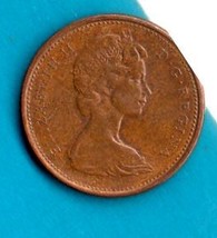 1976 Canada Queen Elizabeth II cent penny circulated 1C Canadian - £0.11 GBP