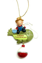 Kurt Adler Future Fisherman Christmas Ornament c7252 - ₹1,116.79 INR