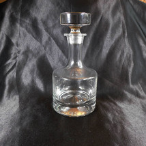 Large Round Crystal Decanter with Concave Bottom # 22821 - £38.72 GBP
