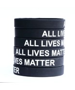 10 All Lives Matter Silicone Wristbands - $20.00 CAD