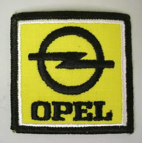 OPEL square logo vintage car jacket or shirt patch - £7.81 GBP