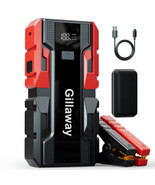 Gillaway 001B 3000A Car Jump Starter Battery Pack (up to 9.0L Gas and 7.... - $3,691.51 MXN
