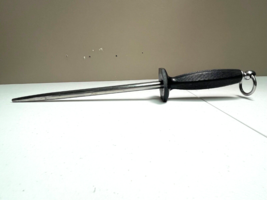 DEXTER - RUSSELL 10” Ceramic Round Knife Sharpener Black Handle Made in ... - $44.99